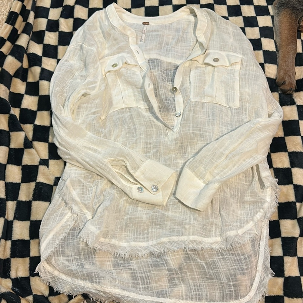 Free People Top or cover up